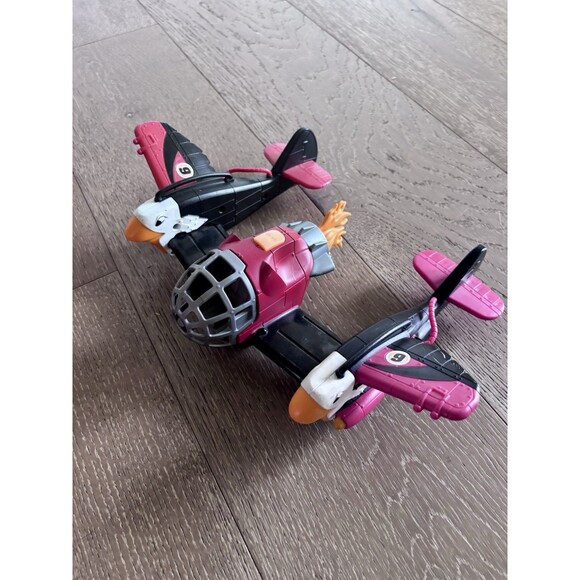 Fisher Price Imaginext Sky Racers Twin Eagle Plane AIRPLANE ONLY - Picture 1 of 4